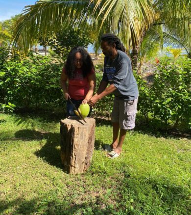 Coconut Cutting Lessons