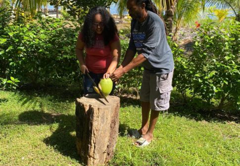 Coconut Cutting Lessons